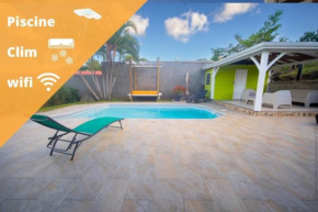 Villa La verdée, design, piscine, proche commerces